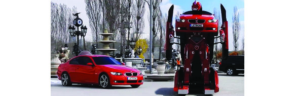Letrons, la voiture robot de BMW