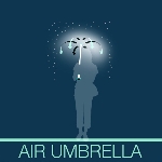 Gadget : un parapluie sans toile qui protège avec de l'air