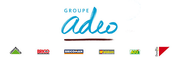 Groupe Adeo : logo et enseignes